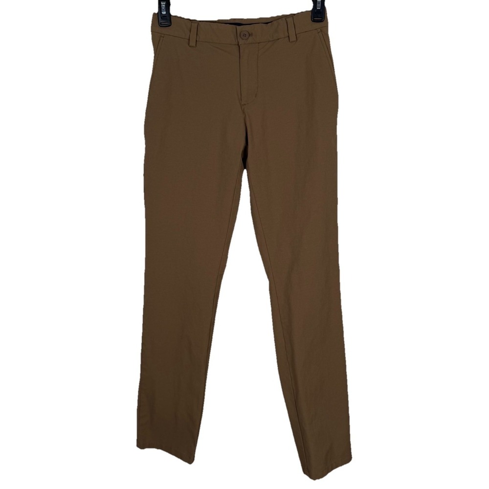 Vineyard Vines OTG On the Go Pants Mens 28x32 Brown Performance Chino Golf